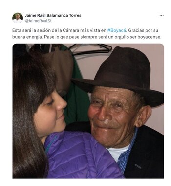 El representante Jaime Raúl Salamanca