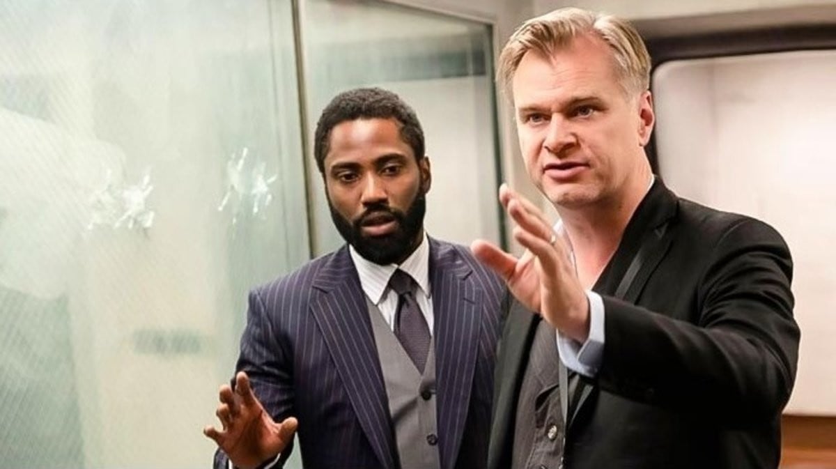 Christopher Nolan en el rodaje de