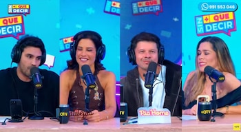 “Ha sido no, es”: Mario Hart admite que Stephanie Cayo continúa siendo su ‘crush’. Captura: Sin más que decir.