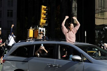 Festejos en Nueva York por