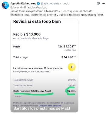 Tuit Agustín Etchebarne