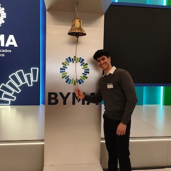 Matías Armani en BYMA