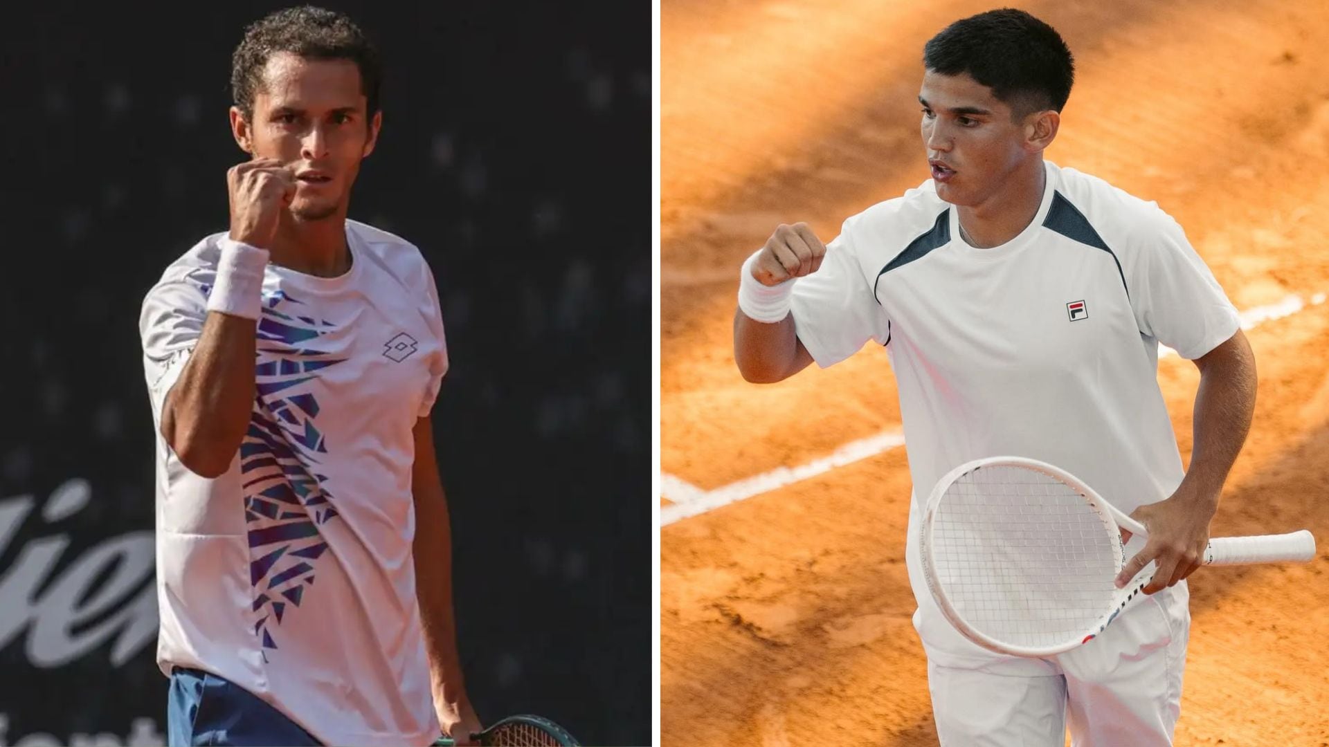 Varillas y Aguilar Cardozo solo registran un antecedente: Challenger de Tigre 2026 con victoria para el peruano por retiro del uruguayo cuando