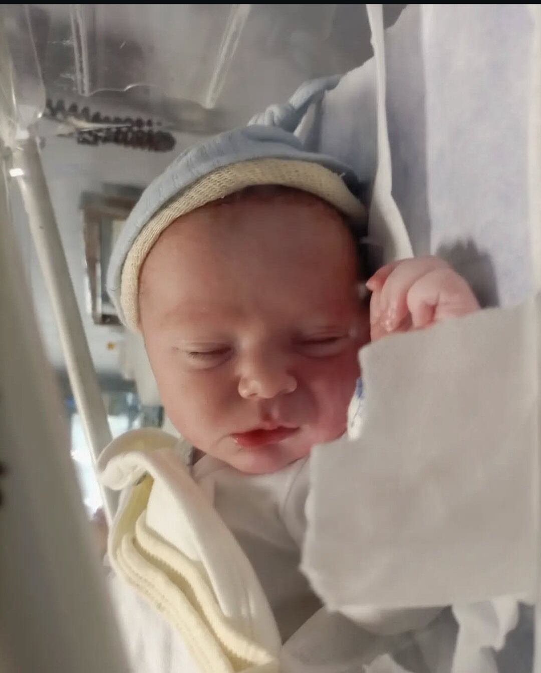 El primogénito de Noelia y Matías nació el 16 de enero de 2024, en el Hospital Materno Infantil de San Isidro