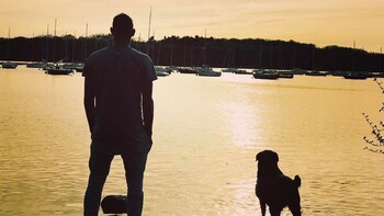 Emiliano y Nala, juntos en