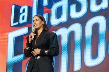 Galilea Montijo como presentadora.
