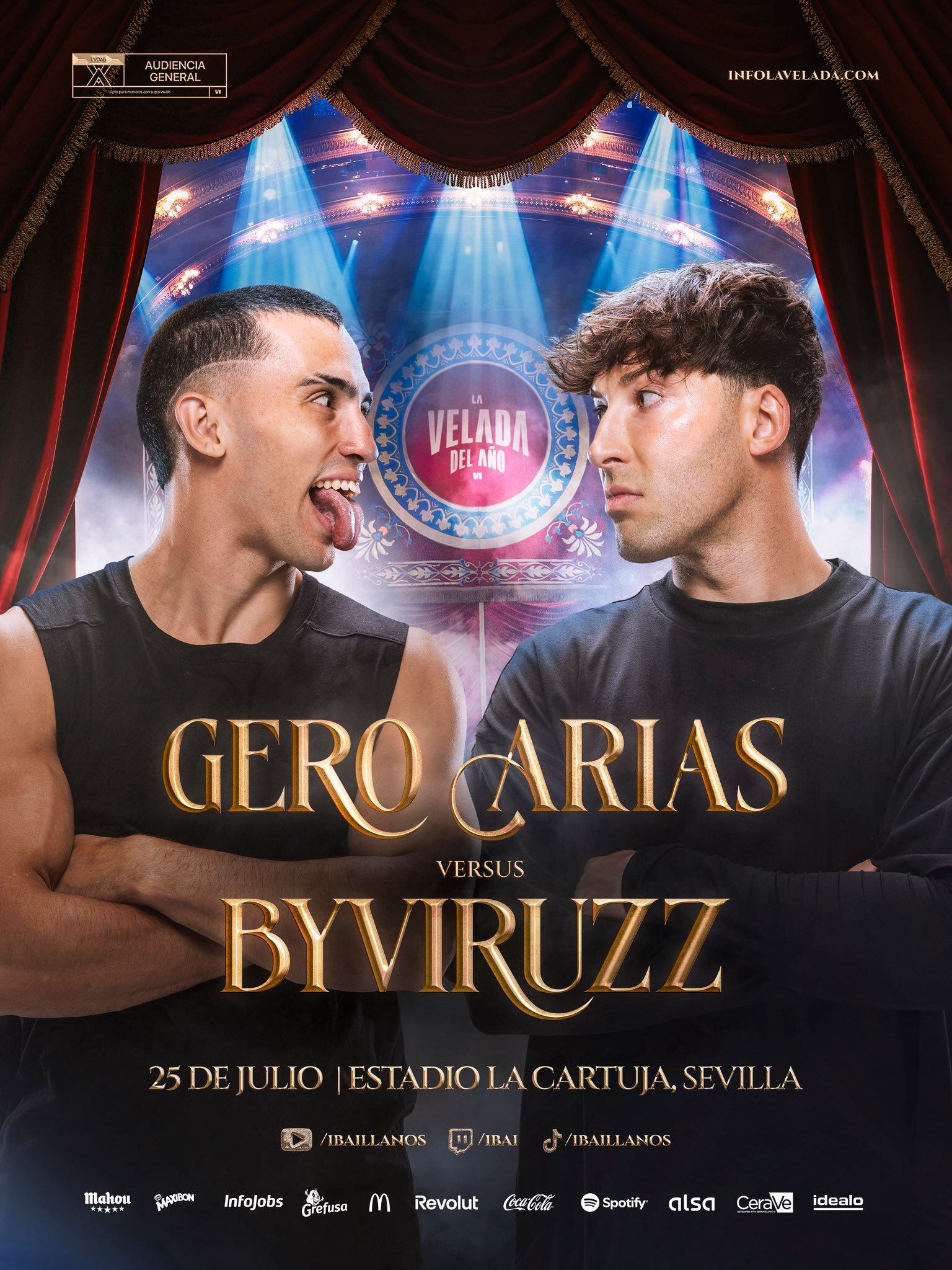 La Velada del Año VI: Rivers vs Roro, Clerss vs Natalia MX y todas las  peleas confirmadas - Infobae