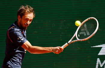 Daniil Medvedev en Montecarlo (REUTERS/Eric