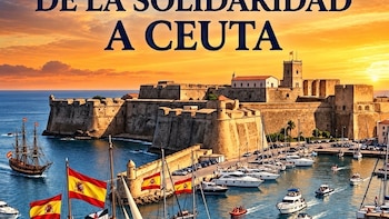 Llegan decenas de barcos a Ceuta por la “Armada de la Solidaridad”, una iniciativa náutica que pretende llevar su “apoyo” y cercanía a la ciudad