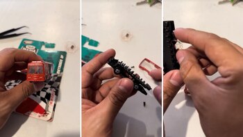 El tiktoker desarma el juguete