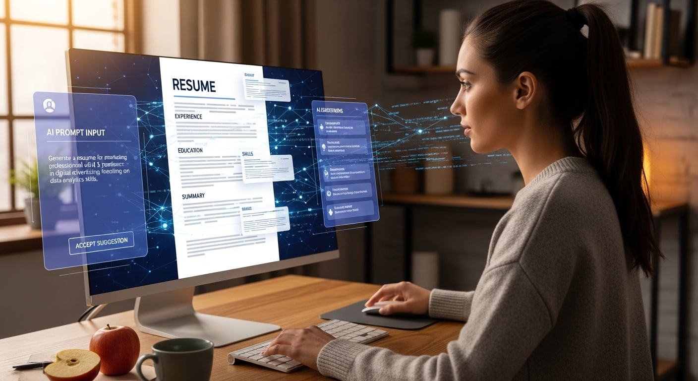 CV hechos con IA: convenientes, pero hay que tener mucho cuidado (Imagen Ilustrativa Infobae)