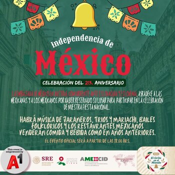 Festejos de Independencia en el