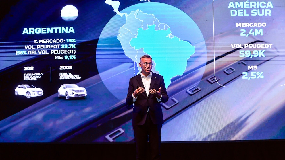 Alain Favey: “Argentina es el principal motor de crecimiento de Peugeot en el mundo”
