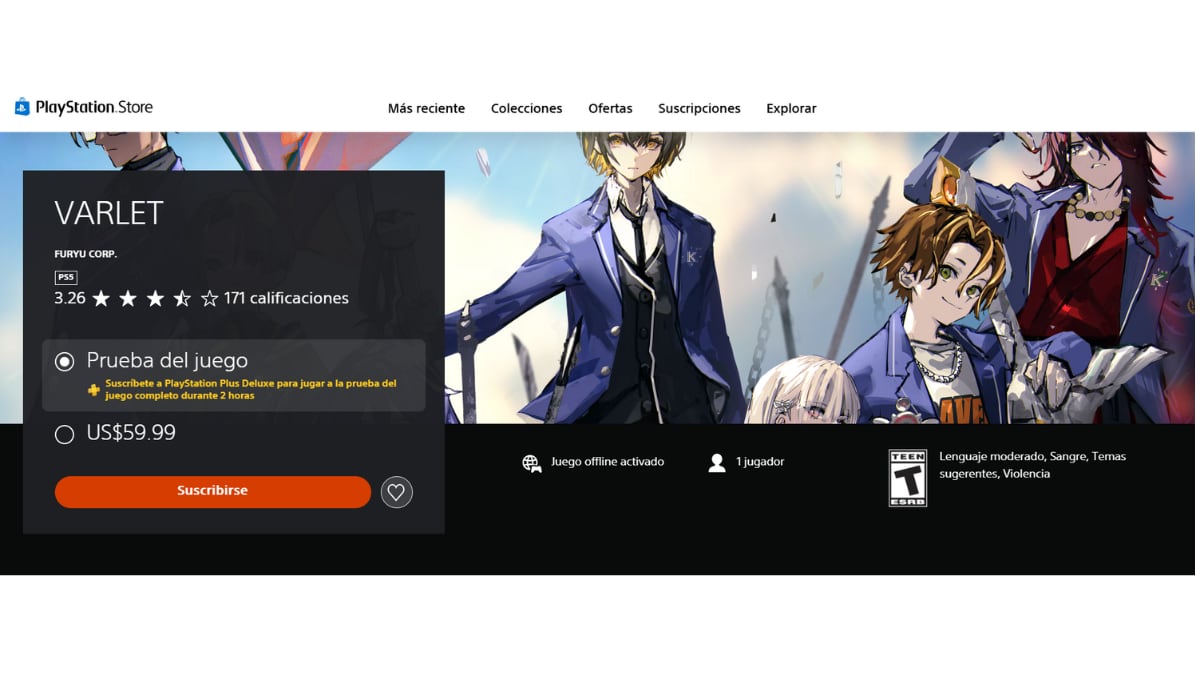 Estas pruebas son exclusivas del plan Deluxe y permiten jugar gratis antes de comprar. (PlayStation)