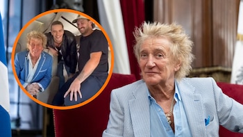 Rod Stewart responde a las críticas tras asistir al Mundial después de cancelar un concierto por enfermedad: “Lo hice por mis hijos”