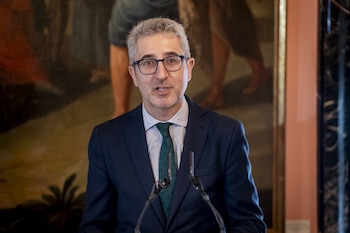 El ministro de Hacienda, Arcadi España.
A. Pérez Meca / Europa Press