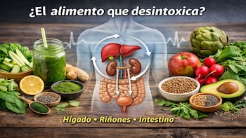 ¿Existe un alimento que desintoxique