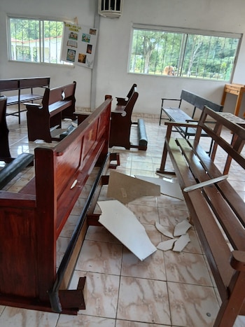 Afectaciones por terremoto en Panamá