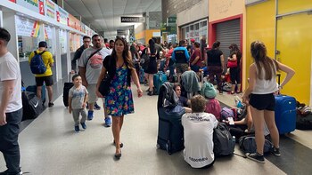 En el interior de la