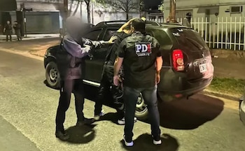 Redada en Empalme Graneros culminó con dos detenidos con pedidos de captura por narcocriminalidad