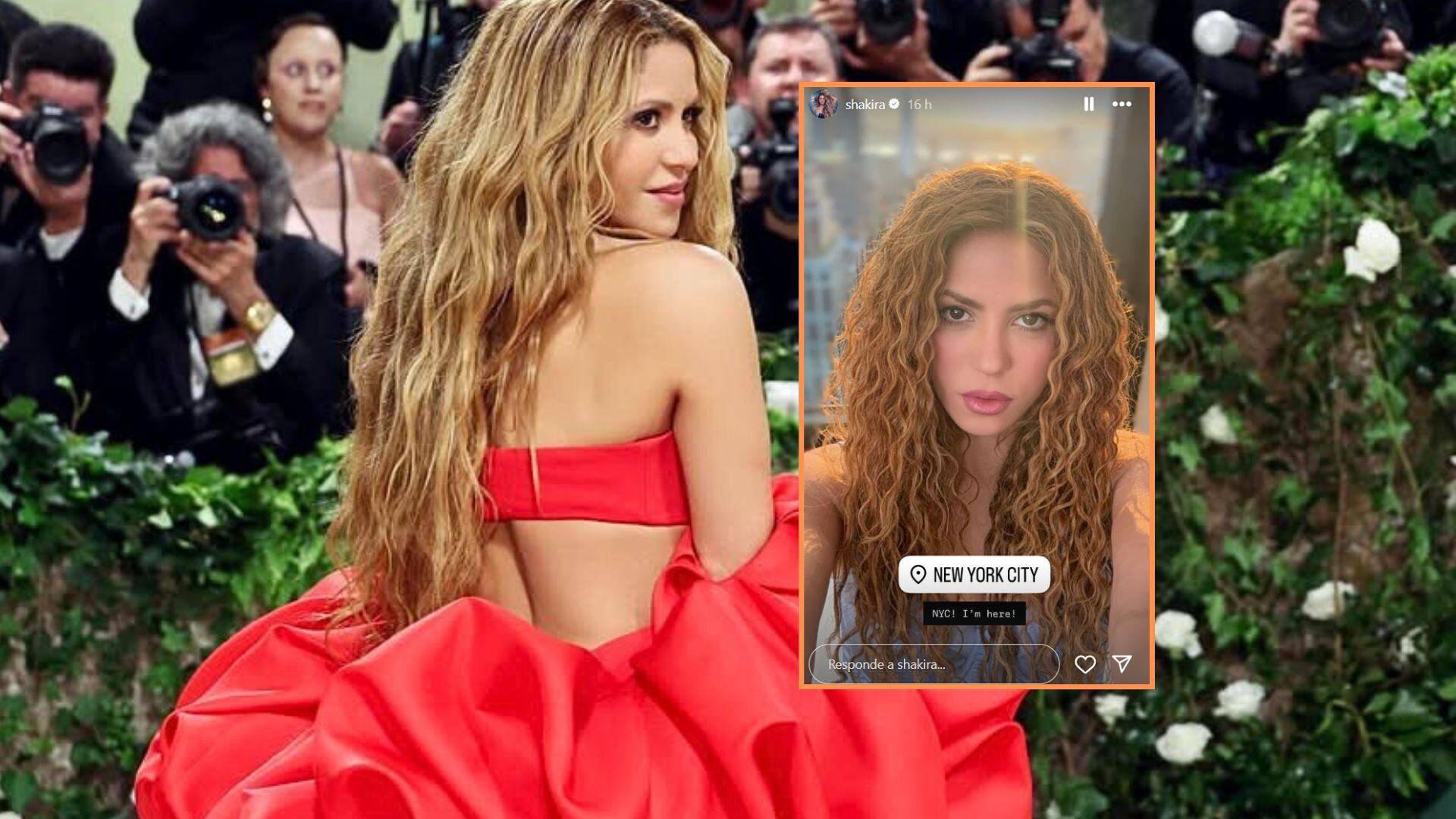 Shakira encabezaría la lista de invitados a la Met Gala 2025 en la que también se esperan a Karol G y Feid - crédito @shakira/Instagram
