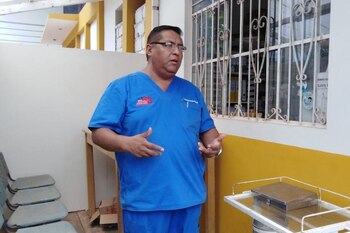 Hernán Condori, el cuestionado ministro