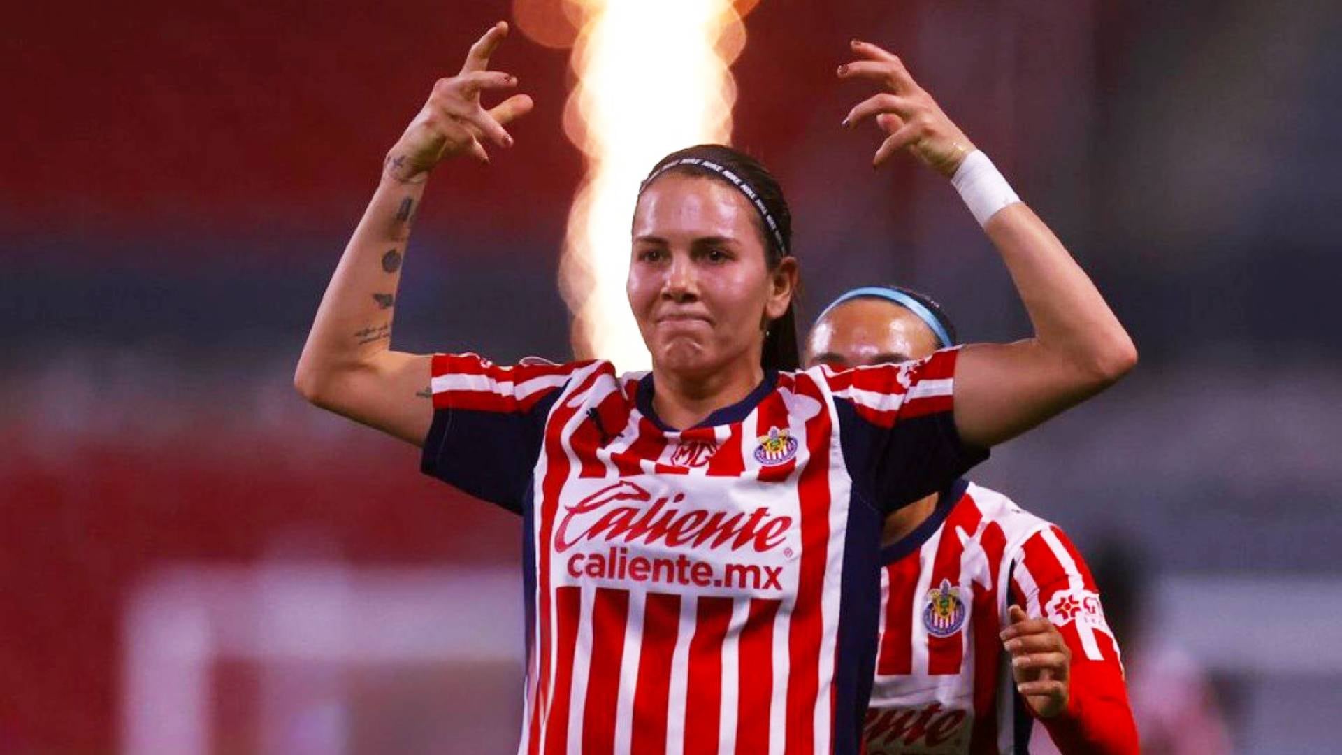 La tapatía se coronó como la mayor artillera del rebaño en categoría femenil y varonil. (TW Chivas Femenil)