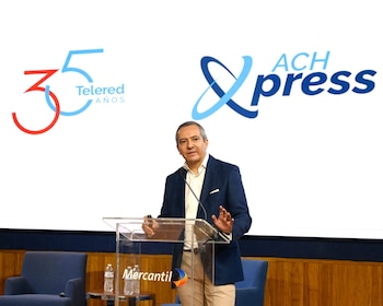 Alexander Acosta, vicepresidente ejecutivo y gerente general de Telered, señaló que el principal reto es ampliar la aceptación de pagos digitales. Cortesía