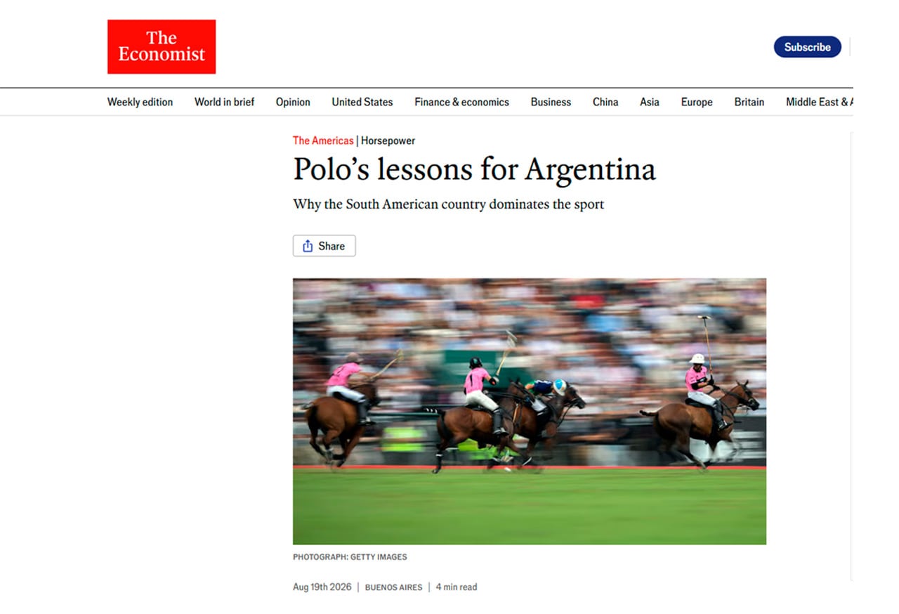 La nota de hoy de The Economist