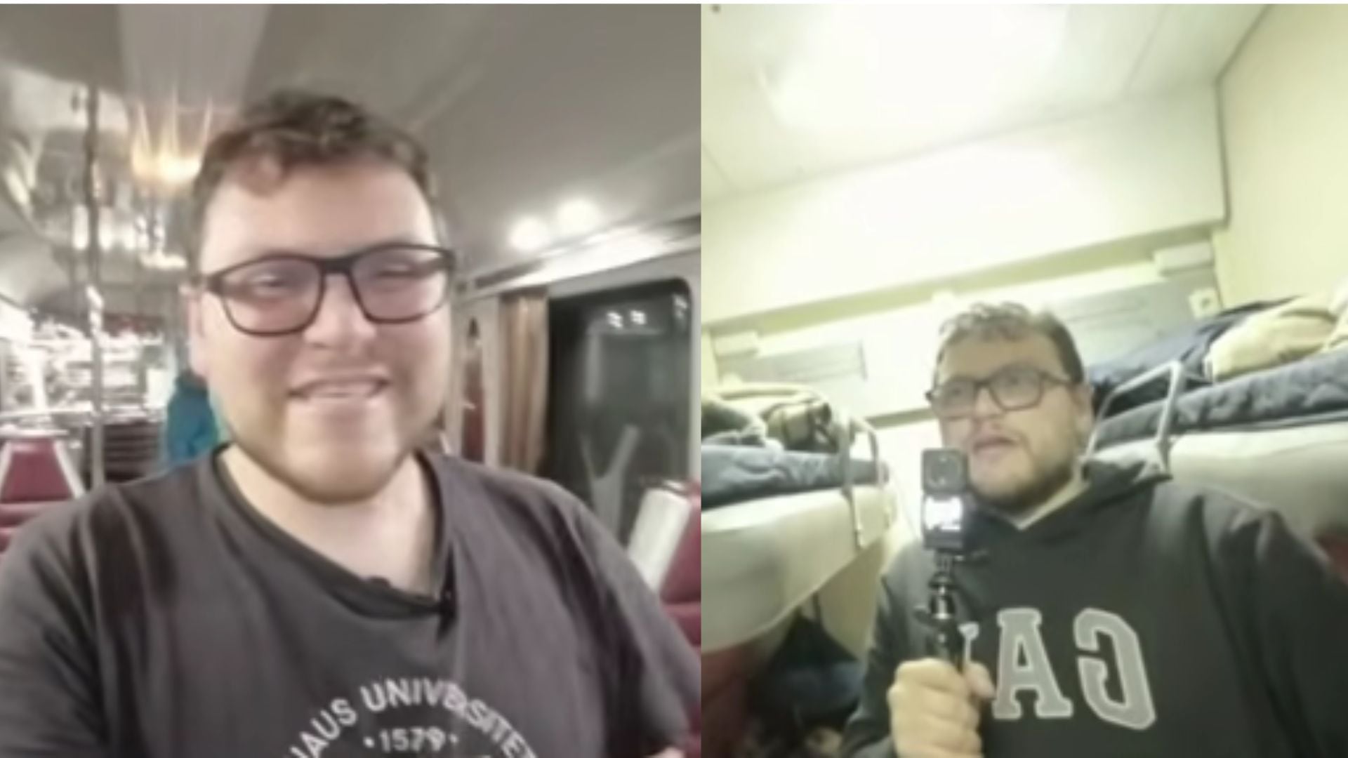 Pablo Levinton recorrió la ruta del Transiberiano y viajó en el exterior de una locomotora en Bangladesh (Infobae en Vivo)
