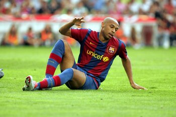Thierry Henry en su etapa