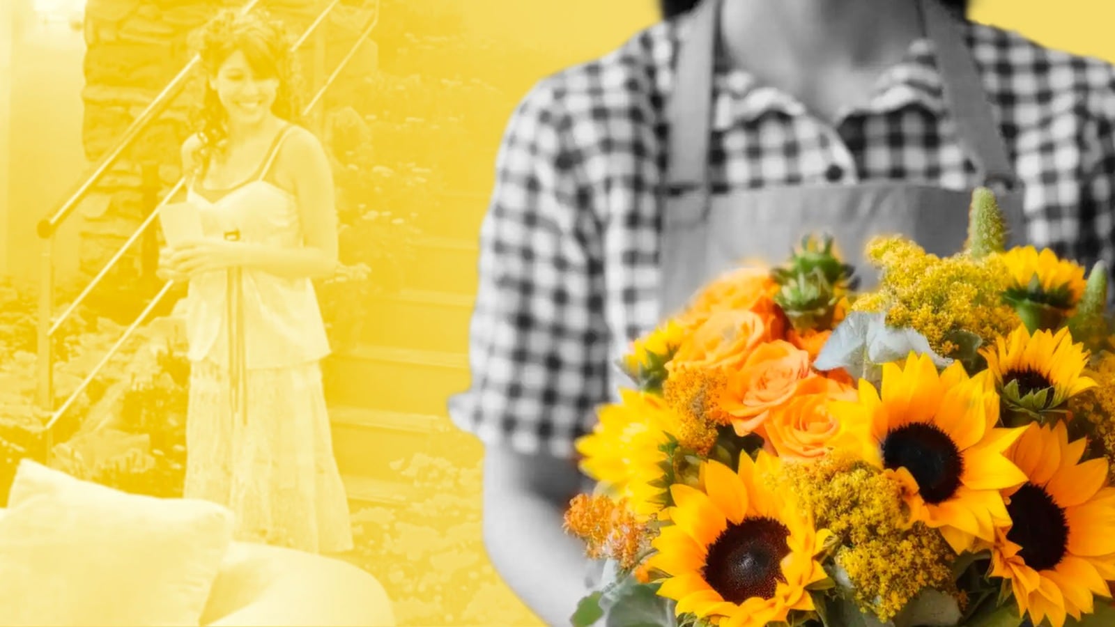 El 21 de marzo, el gesto de obsequiar flores de este color se extiende entre jóvenes y adultos, impulsado por referencias culturales y la búsqueda de expresar buenos deseos con la llegada de la nueva estación. (Crédito: HBO Max/ ilustración de Infobae)