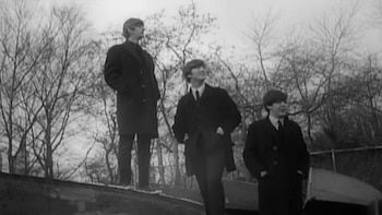 Tres miembros de la banda