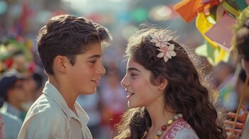 Vito y Flora se conocieron