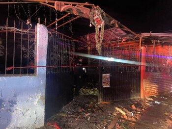 En el lugar presuntamente se