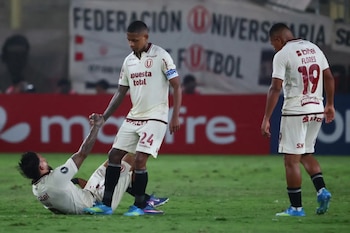 El lamento de Edison Flores y sus compañeros tras la eliminación de la Copa Libertadores 2026.