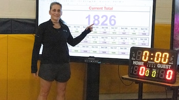 Quién es la profesora que realizó 1.826 flexiones en una hora y consiguió un récord Guinness