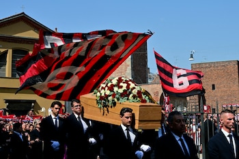 Funeral de Franco Baresi