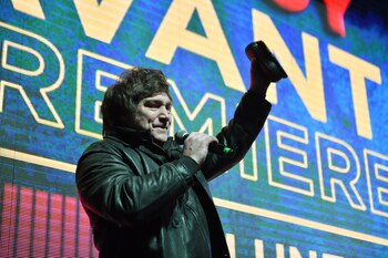 Javier Milei, el precandidato a