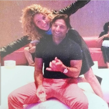 Laura Fechino y Víctor Alejandro