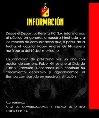 El conjunto matecaña hizo oficial