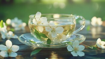 El jazmín es una flor