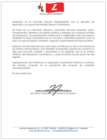 Esta es la invitación del