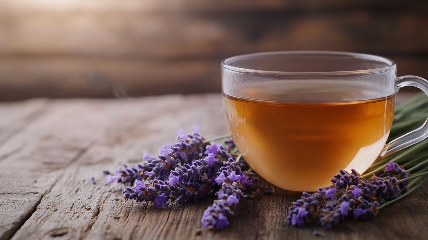 infusión de lavanda, una bebida natural y relajante, conocida por sus propiedades calmantes y beneficios para la salud. - (Imagen Ilustrativa Infobae)