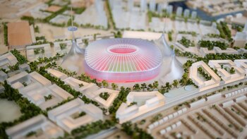 La maqueta del nuevo Old