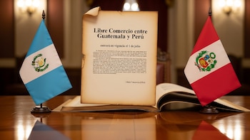 Guatemala y Perú pondrán en vigor el 1 de julio el tratado de libre comercio