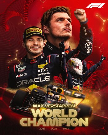 Max Verstappen obtuvo su tercer