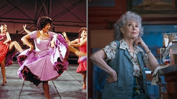 Rita Moreno en las dos películas de 'West Side Story'.