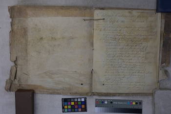 Investigadores de la Universidad de Southampton emplearon inteligencia artificial para descifrar 100.000 páginas manuscritas sobre el comercio marítimo británico - Crédito: Universidad de Southampton