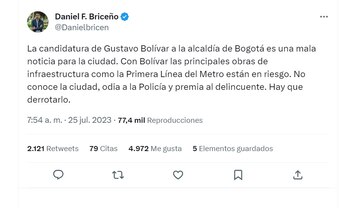 Reacciones en Twitter a la